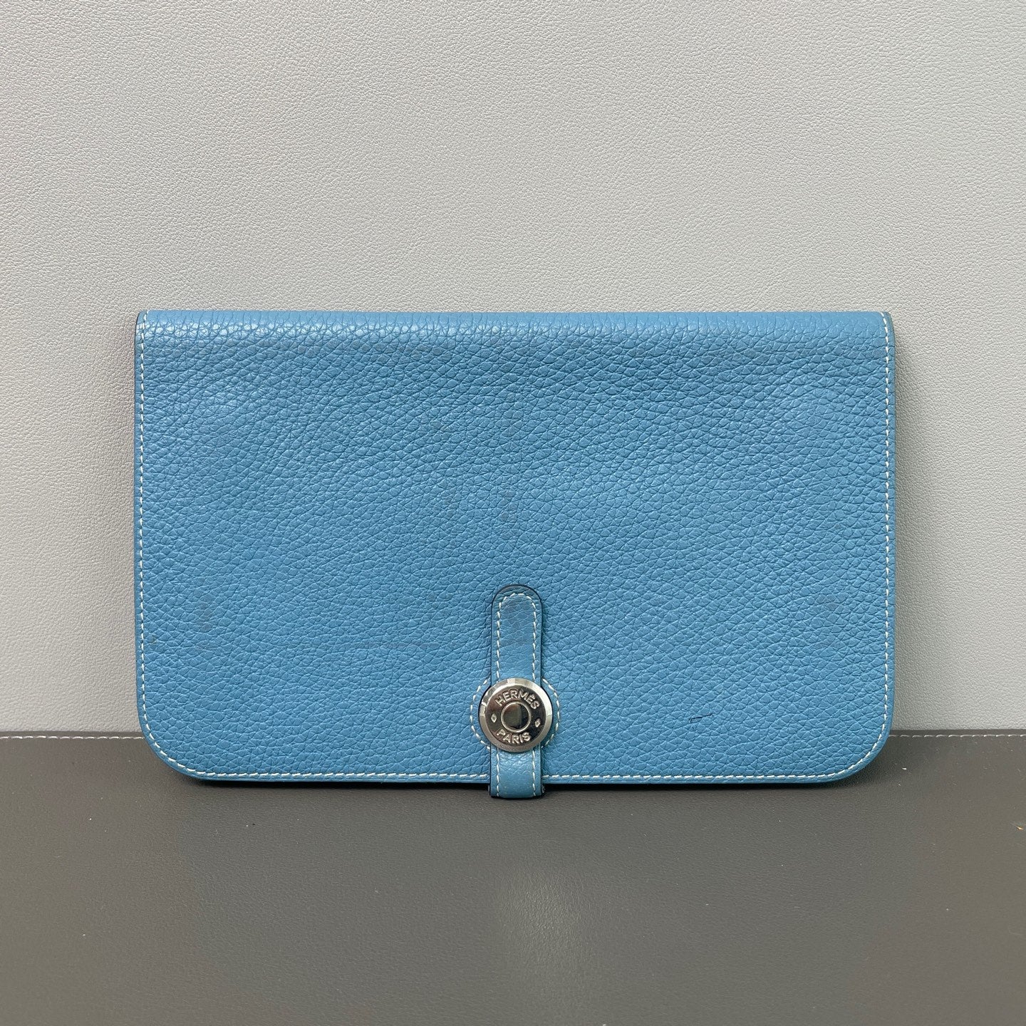 Hermès - Dogon - Leather - Blue - (medium)