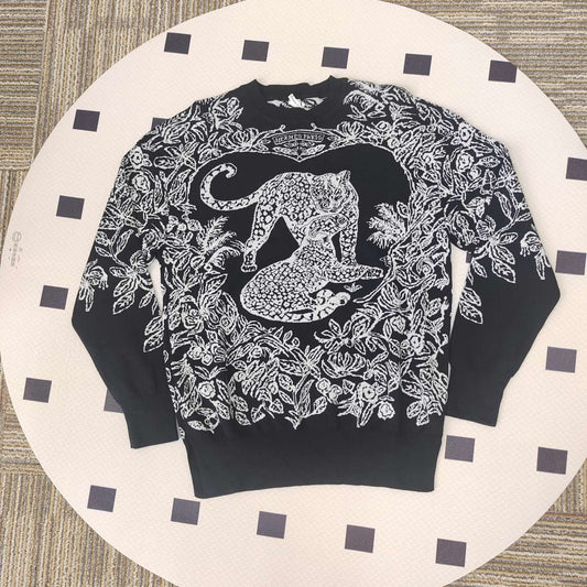 Hermès - Equator Jungle - Cashmere - Black - (38)