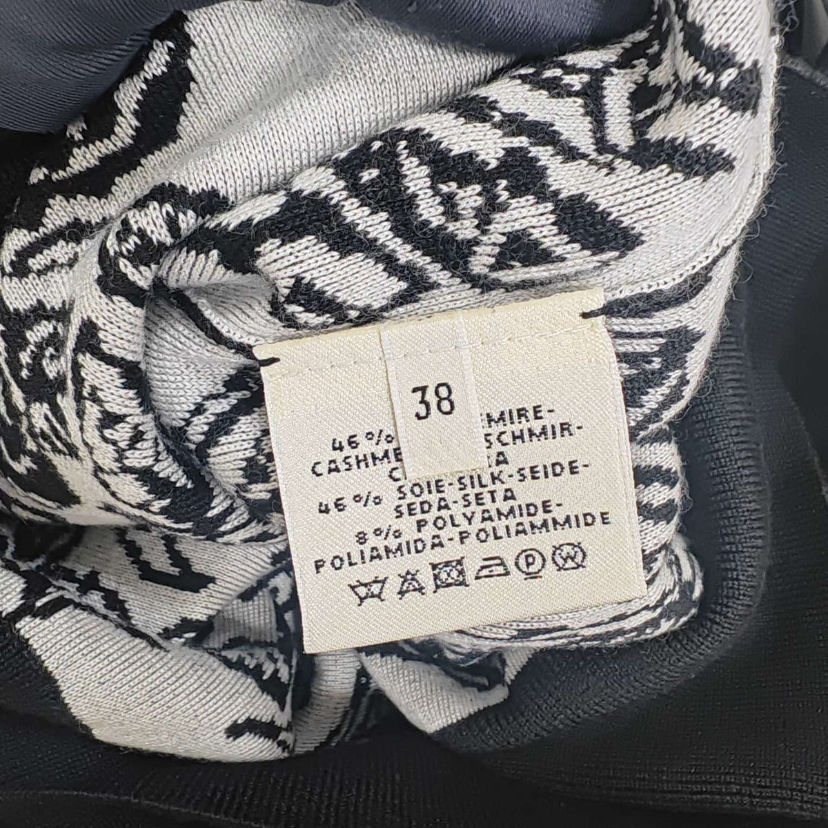Hermès - Equator Jungle - Cashmere - Black - (38)