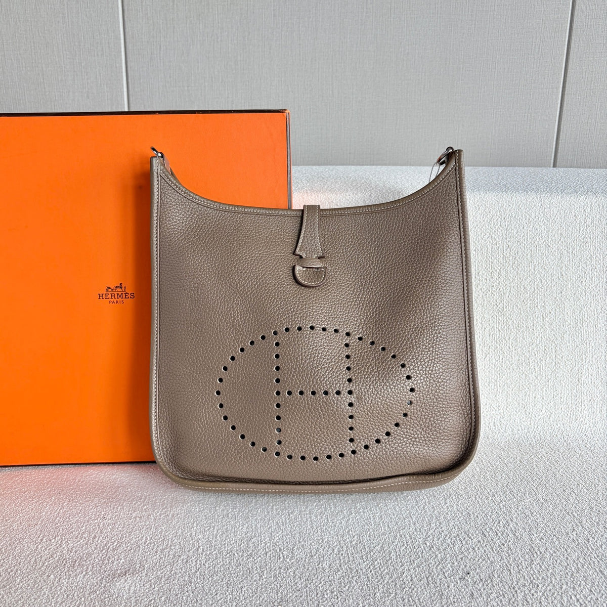 Hermes - Evelyn 29 - Leather - Grey - (medium)