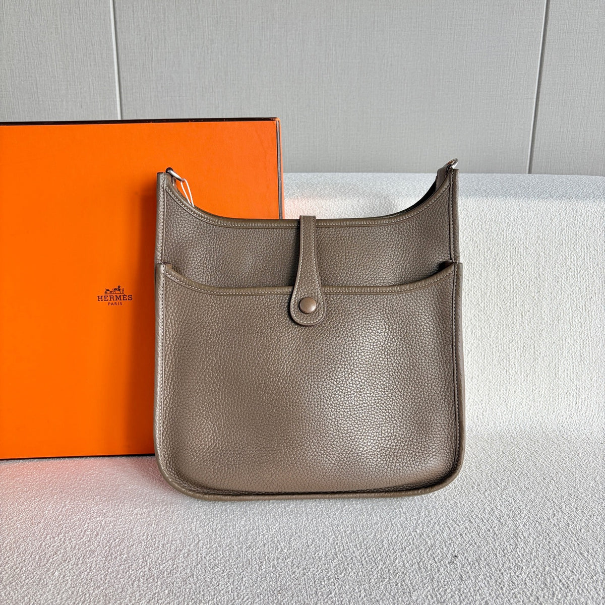 Hermes - Evelyn 29 - Leather - Grey - (medium)