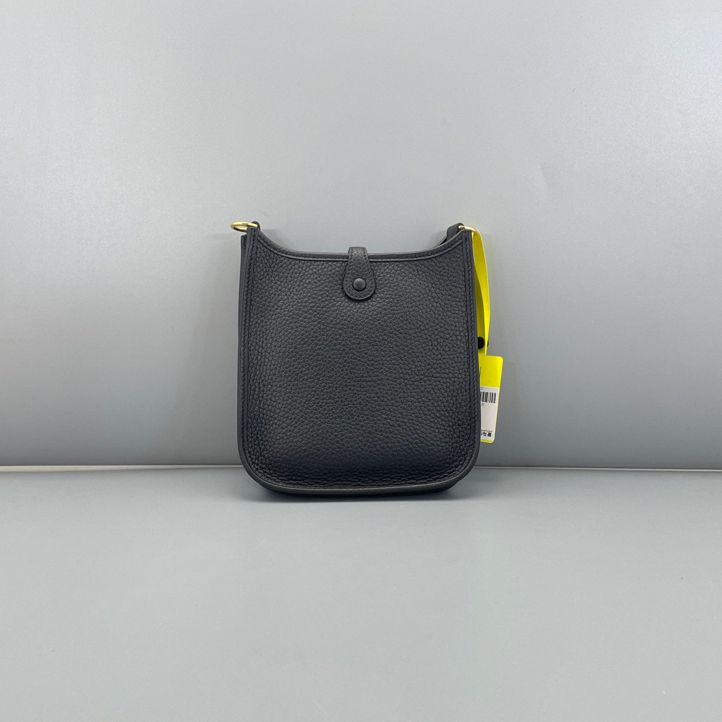 Hermes - Evelyn Mini - Taurillon Clemence leather - Black - (Mini)