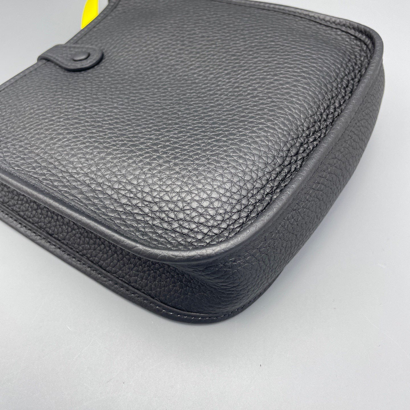 Hermes - Evelyn Mini - Taurillon Clemence leather - Black - (Mini)