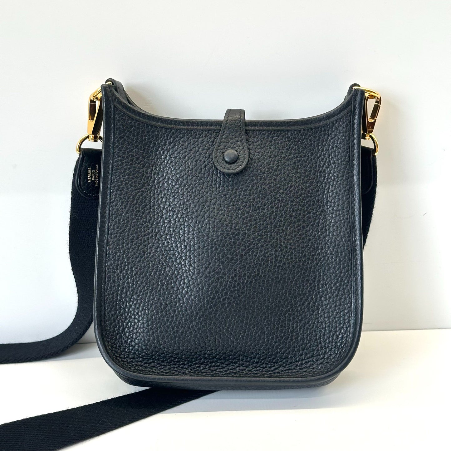 Hermes - Evelyne - Leather - Black