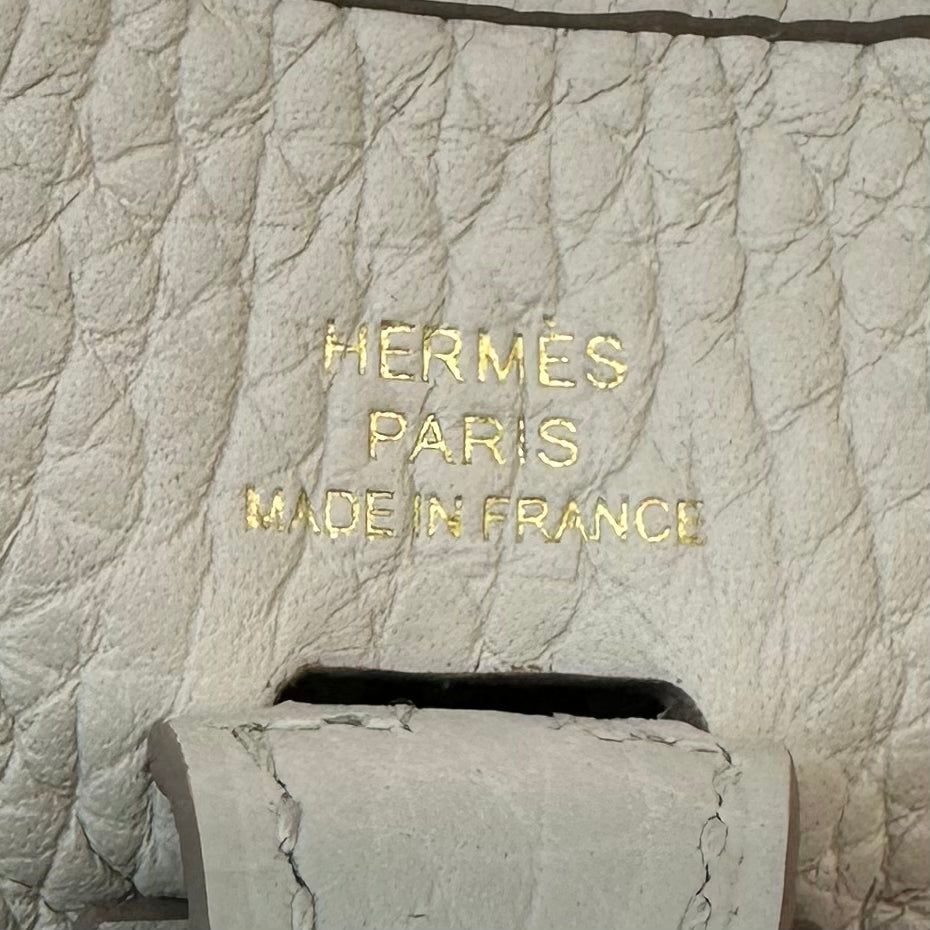 Hermes - Evelyne 16 - Leather - White