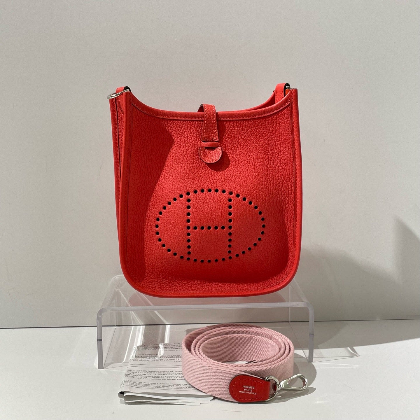 Hermès - Evelyne 16 - Leather - Red - (mini)
