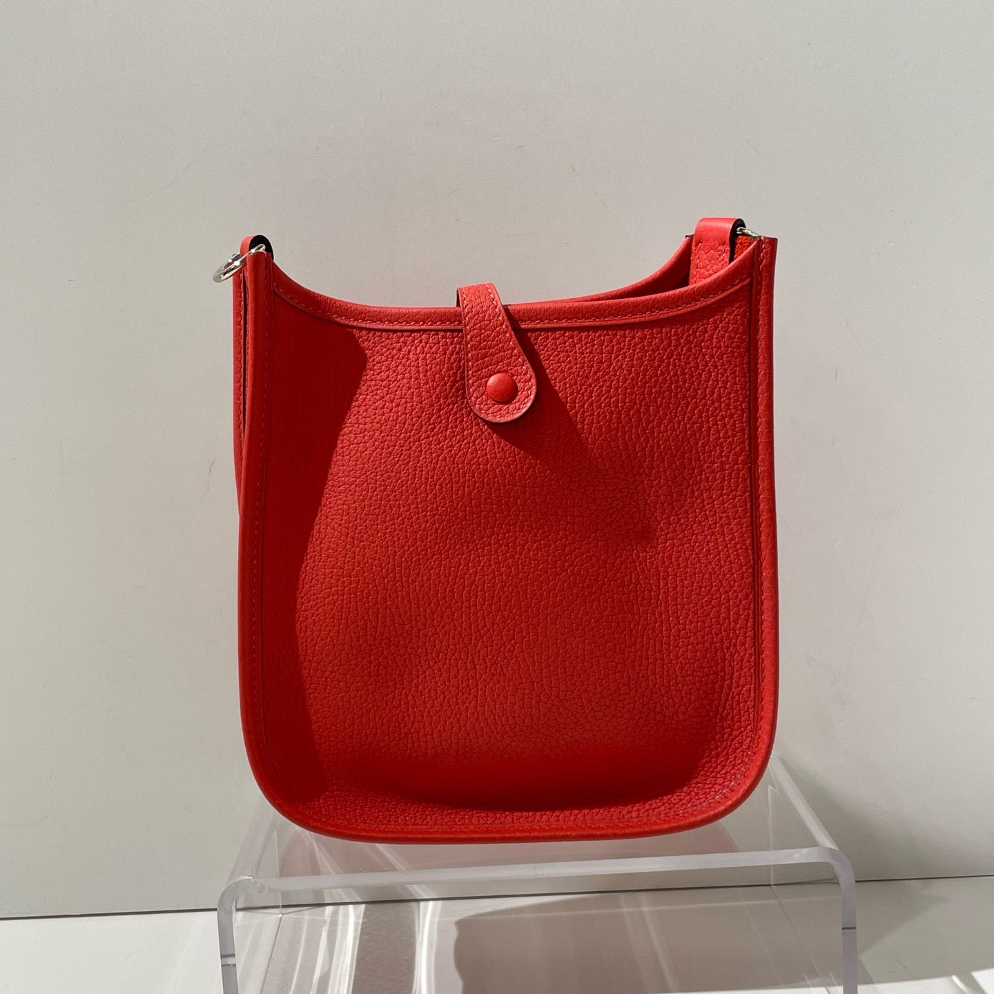 Hermès - Evelyne 16 - Leather - Red - (mini)