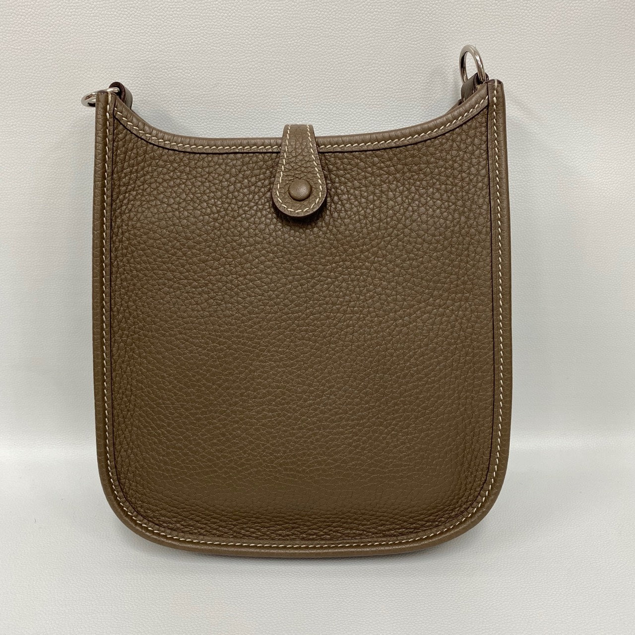 Hermès - Evelyne 18 Mini - Togo leather - Elephant Grey with Silver-Tone Hardware - (mini)