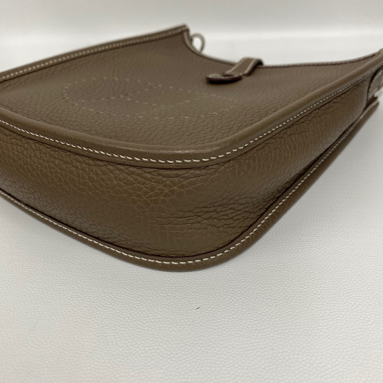 Hermès - Evelyne 18 Mini - Togo leather - Elephant Grey with Silver-Tone Hardware - (mini)