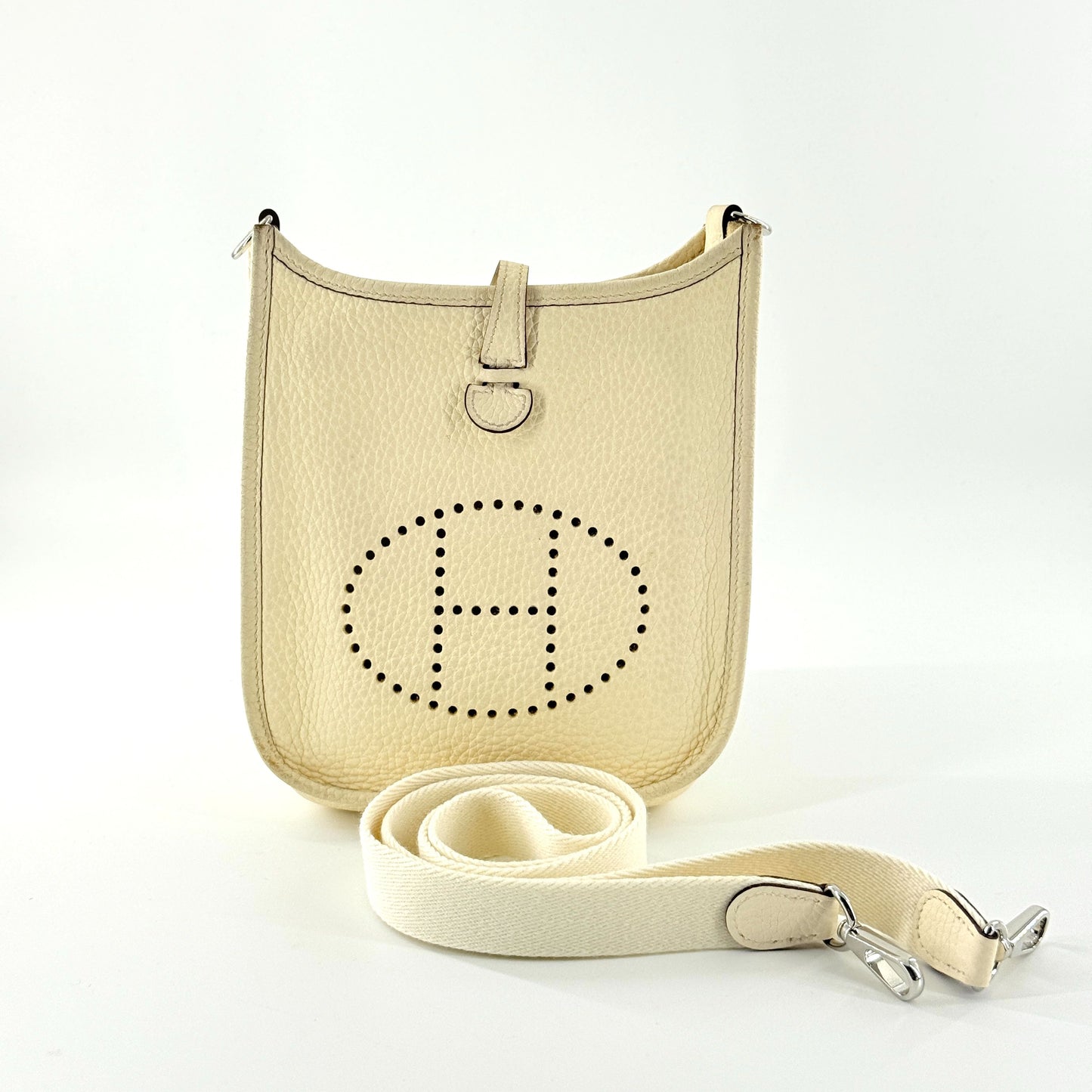 Hermes - Evelyne - Leather - Beige