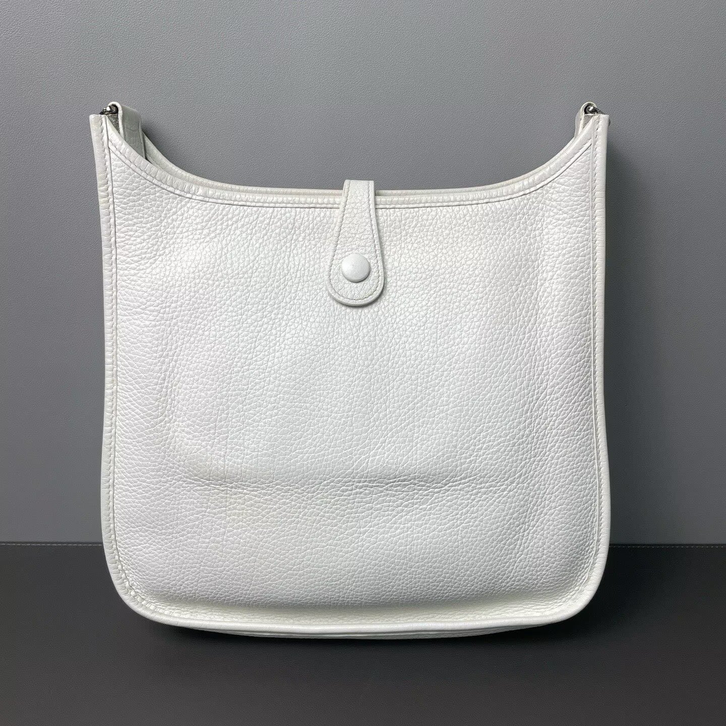 Hermès - Evelyne 29 - Clemence leather - White - (Medium)