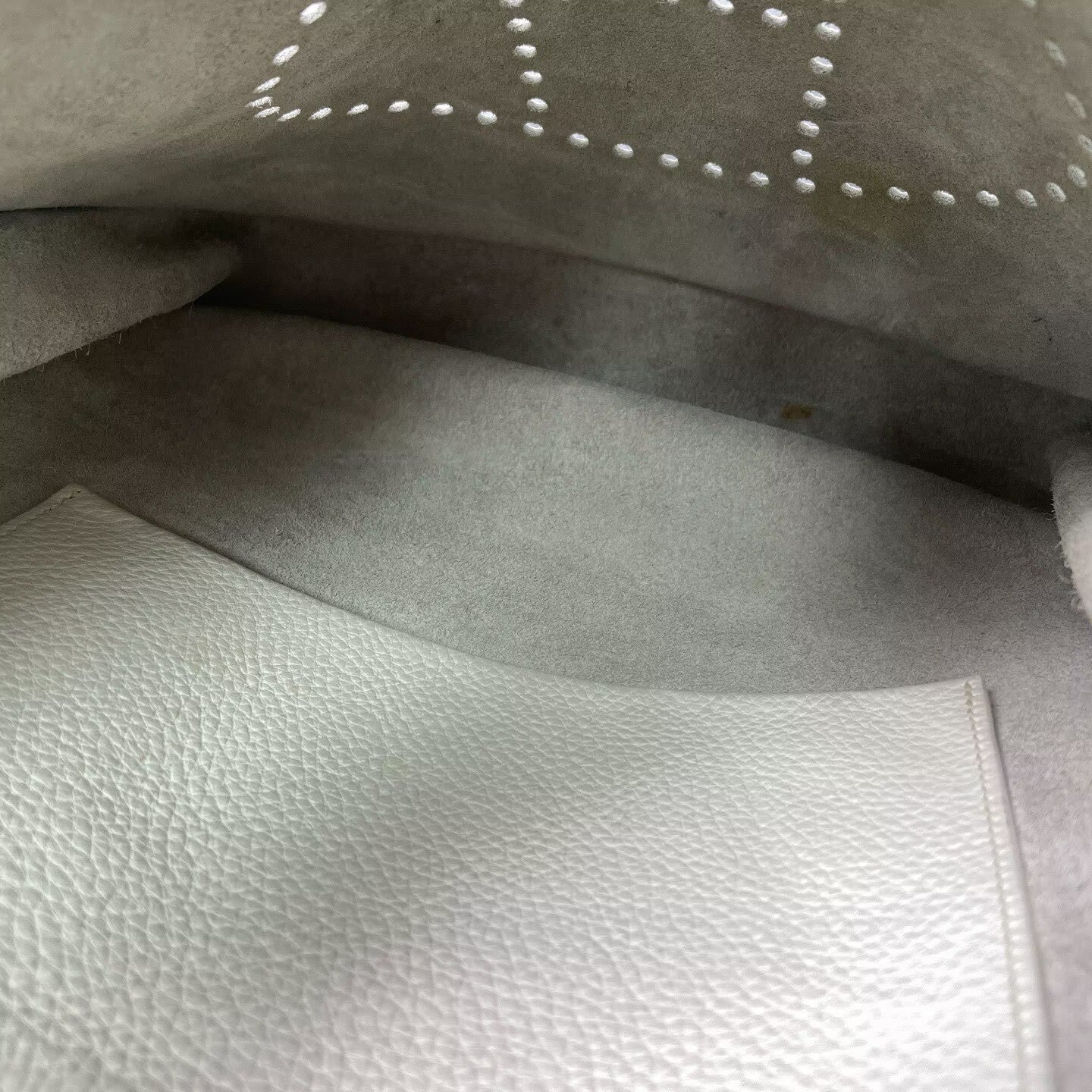 Hermès - Evelyne 29 - Clemence leather - White - (Medium)