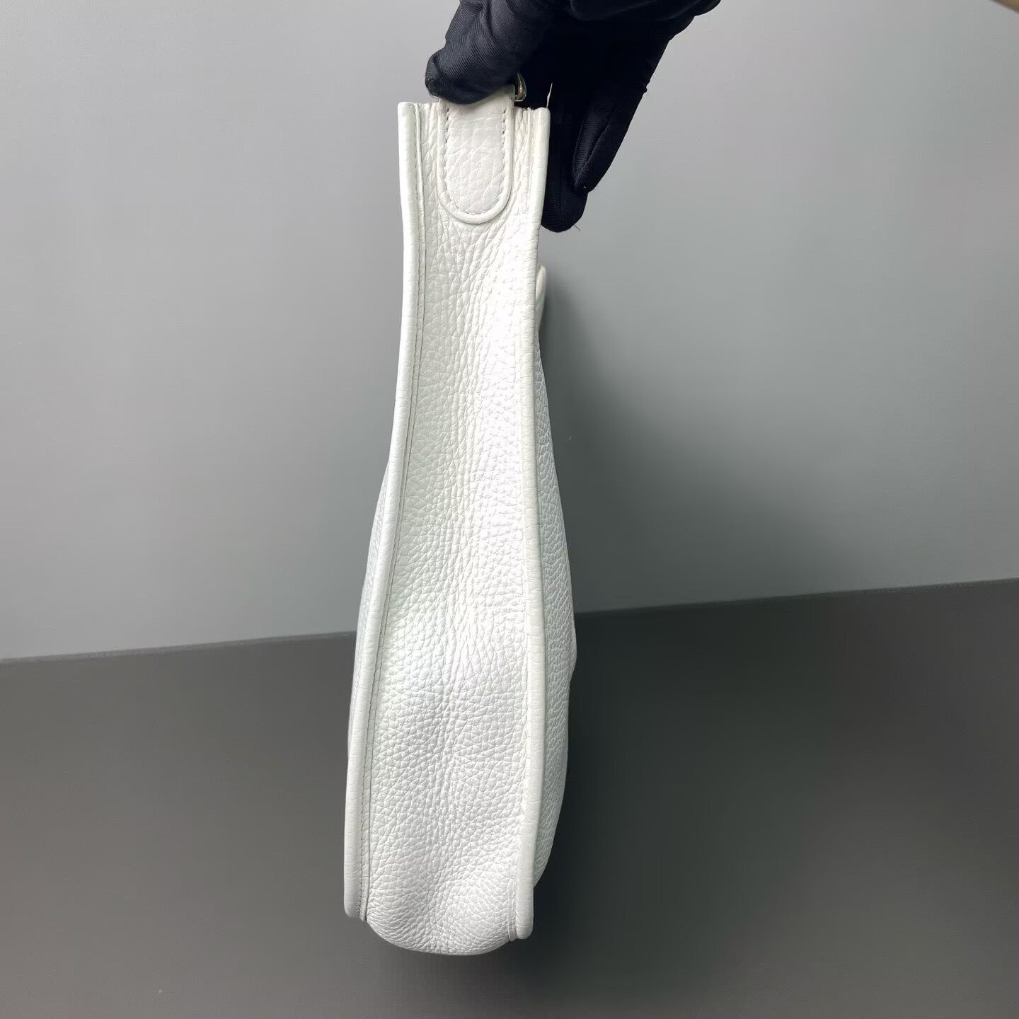 Hermès - Evelyne 29 - Clemence leather - White - (Medium)