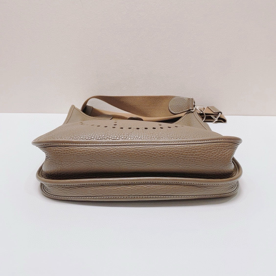 Hermès - Evelyne 29 - Taurillon Clemence leather - Elephant Grey with Silver-Tone Hardware - (Medium)