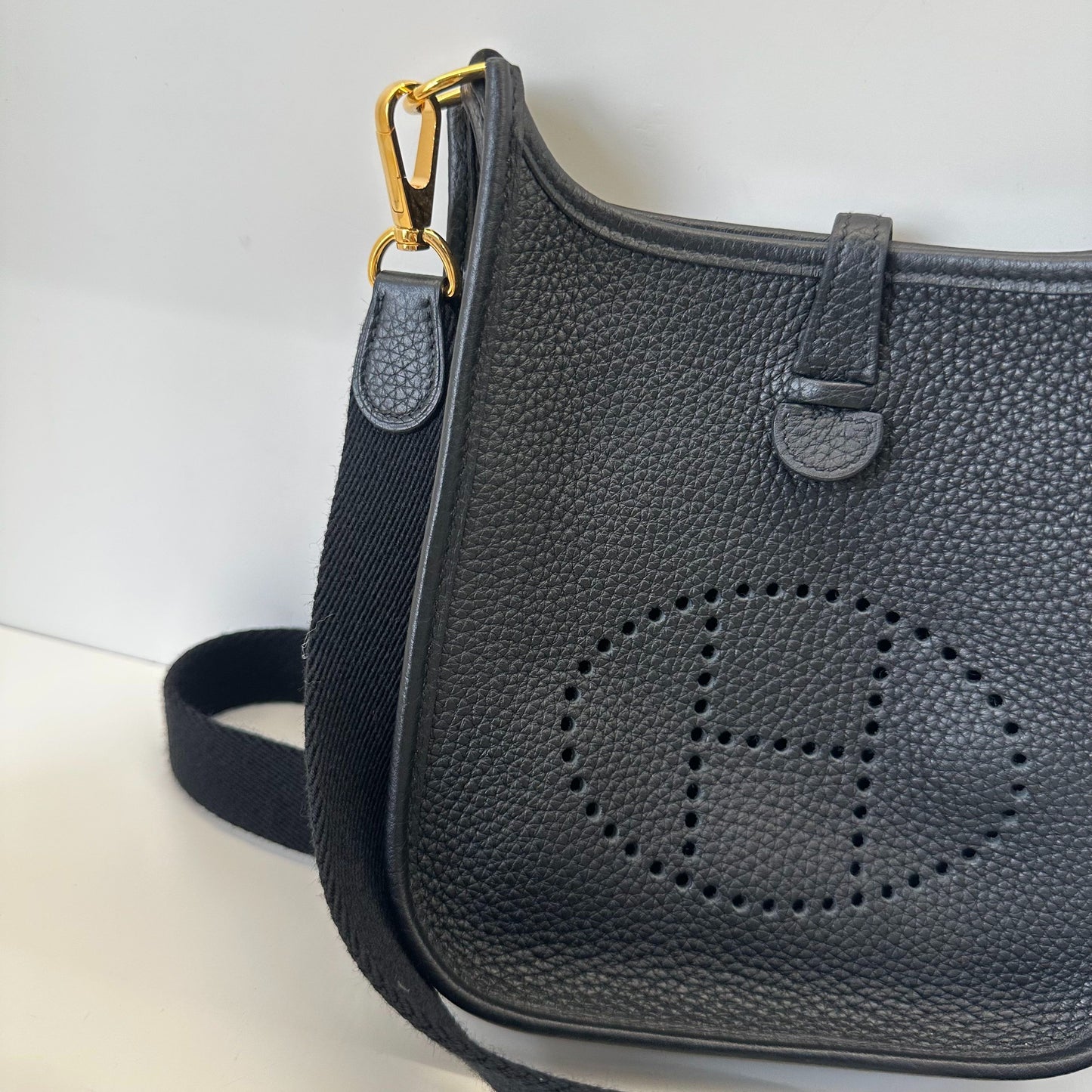 Hermes - Evelyne - Leather - Black