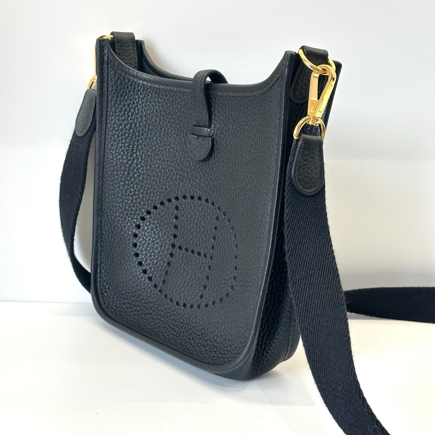 Hermes - Evelyne - Leather - Black