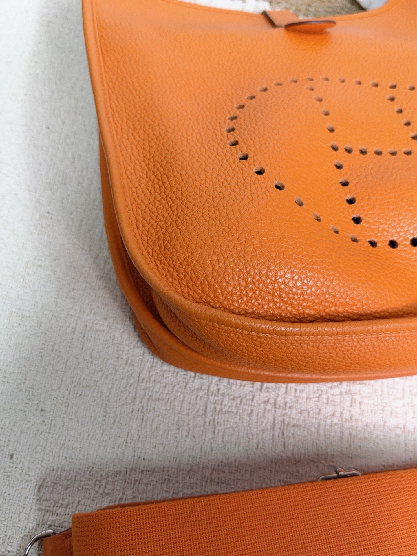 Hermès - Evelyne III 33 - Leather - Orange - (large)