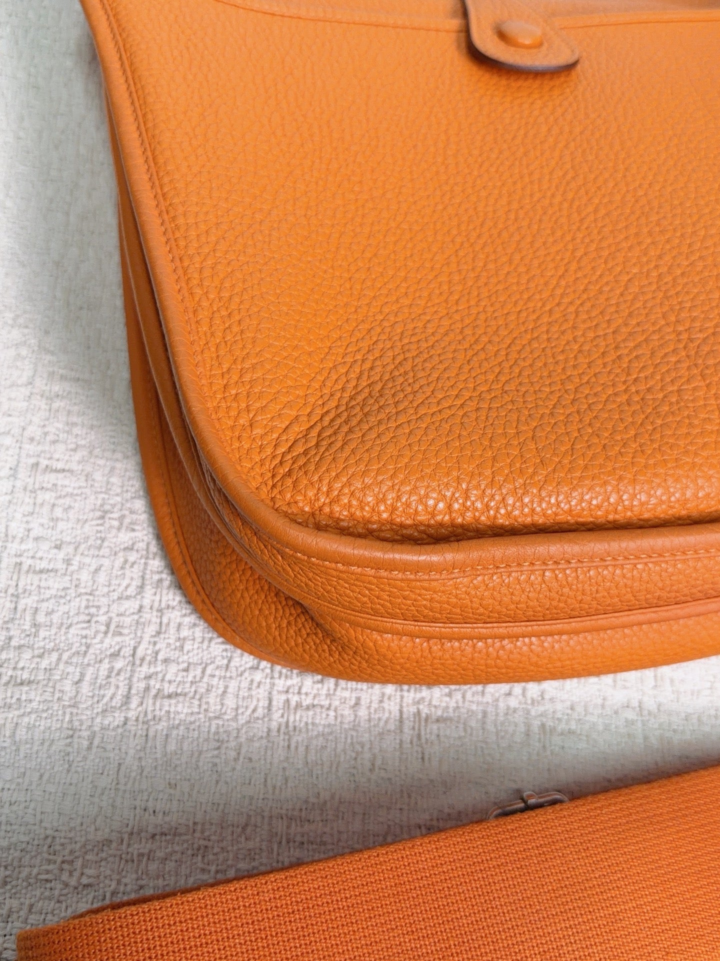 Hermès - Evelyne III 33 - Leather - Orange - (large)