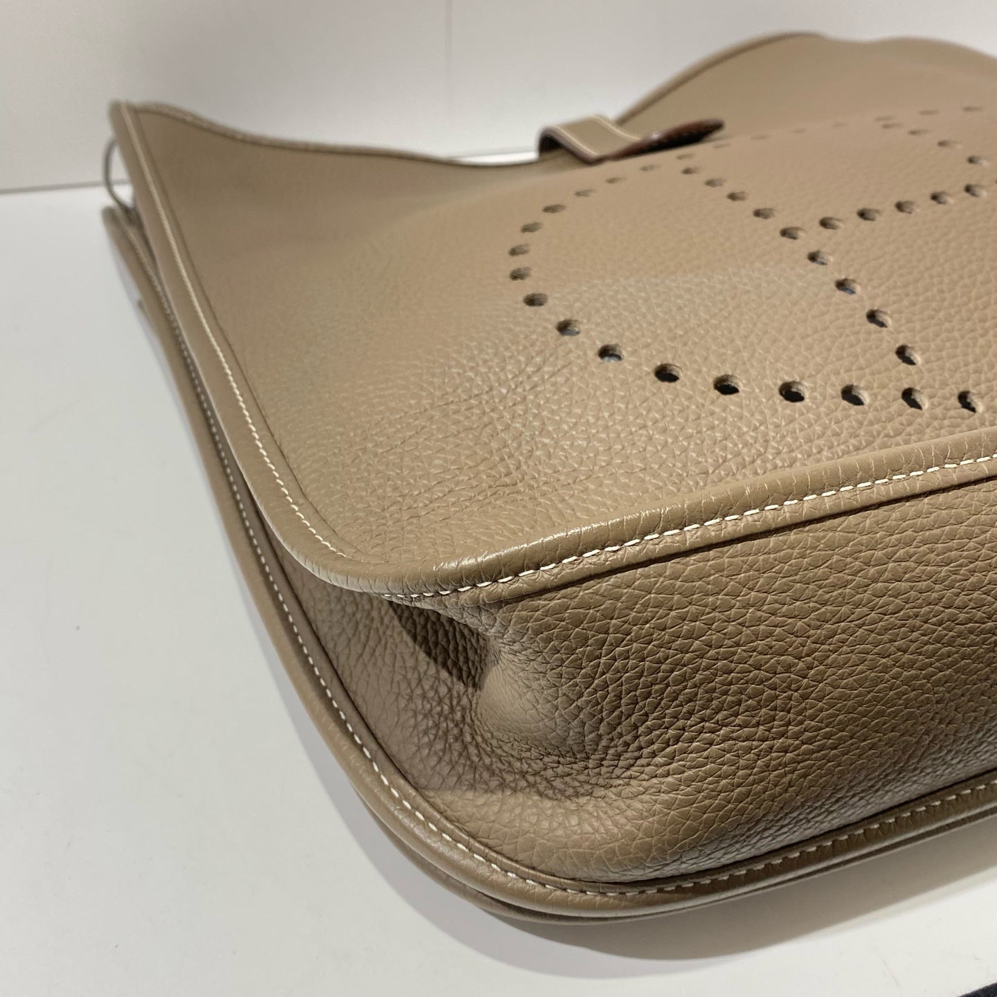 Hermès - Evelyne III 33 - Taurillon Clemence leather - Grey - (Large)