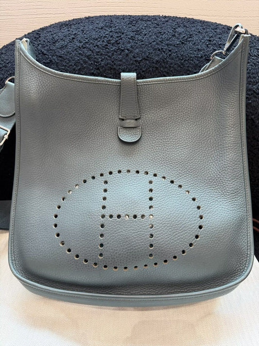 Hermes - Evelyne III PM - Togo leather - Grey - (medium)