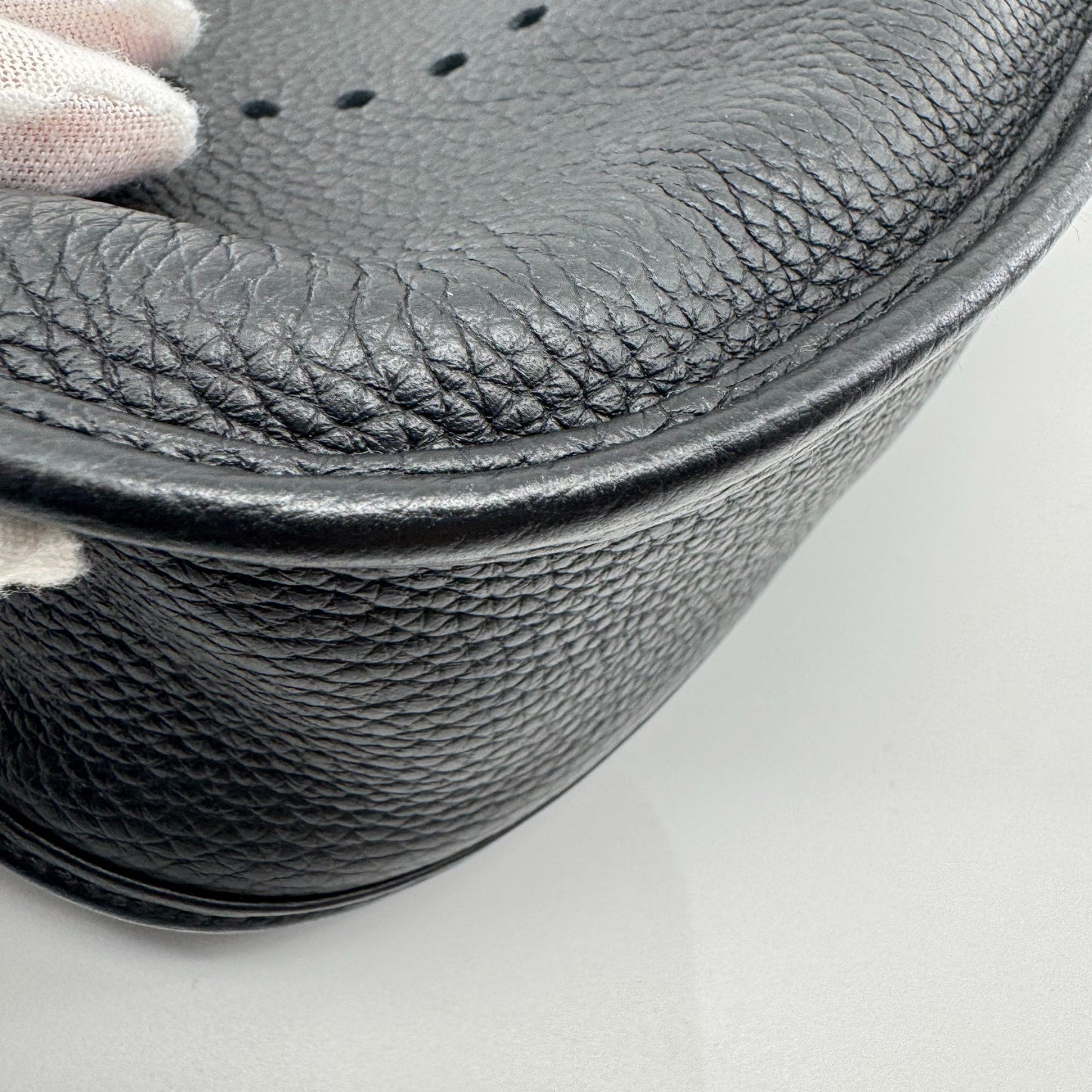 Hermès - Evelyne - Leather - Black - (medium)