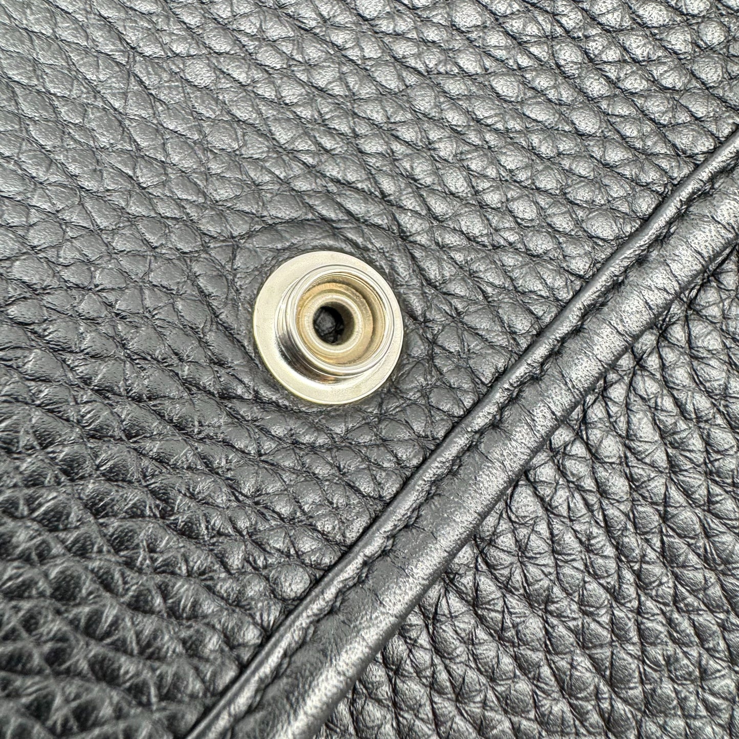 Hermès - Evelyne - Leather - Black - (medium)