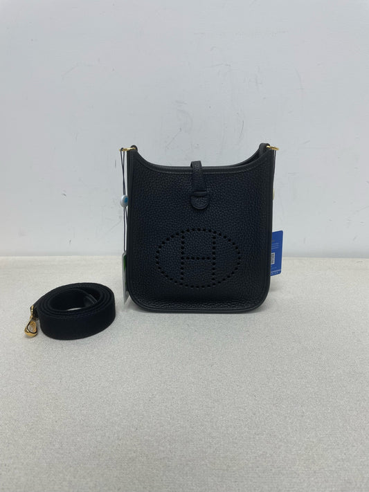 Hermès - Evelyne - Leather - Black - (mini)