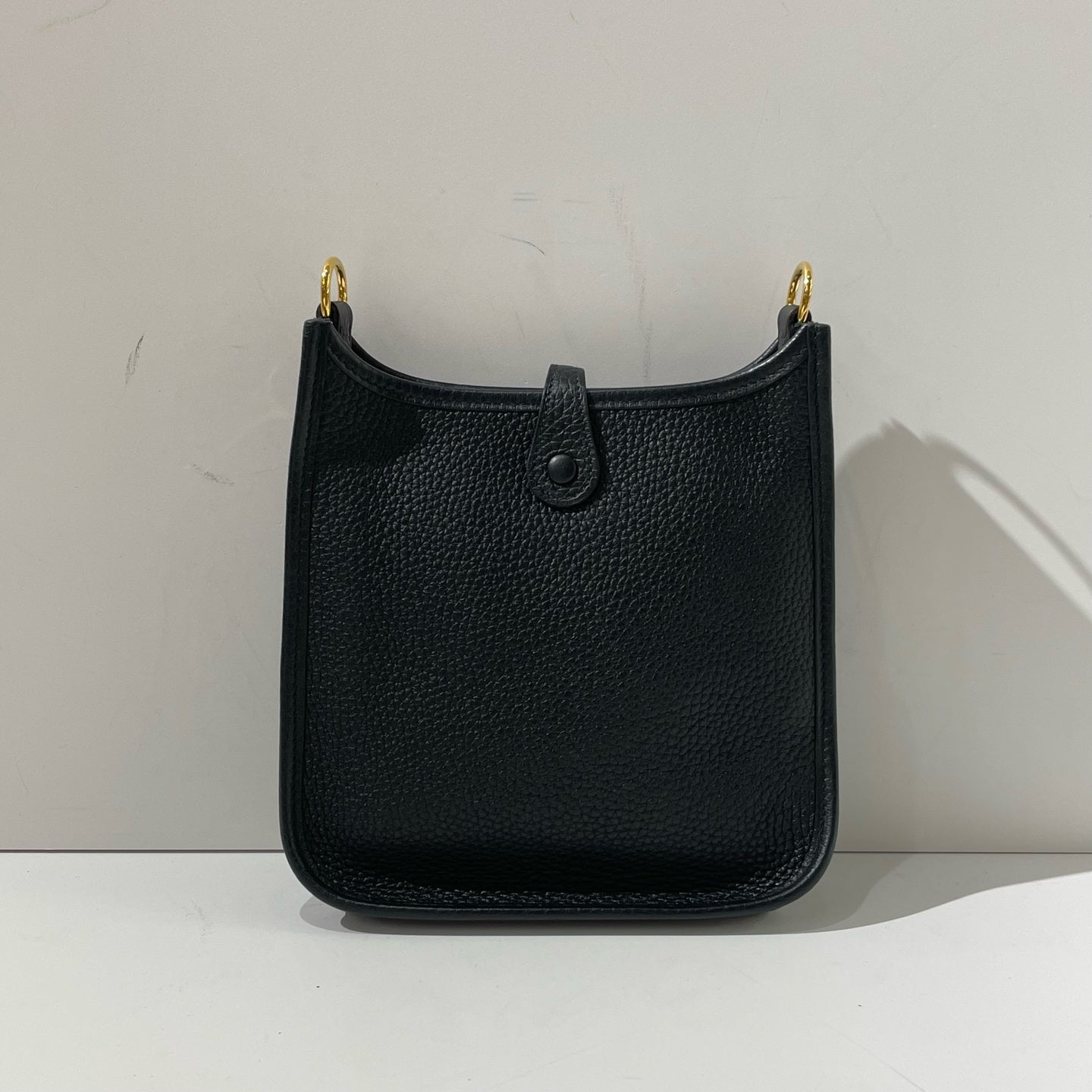 Hermès - Evelyne - Leather - Black - (mini)