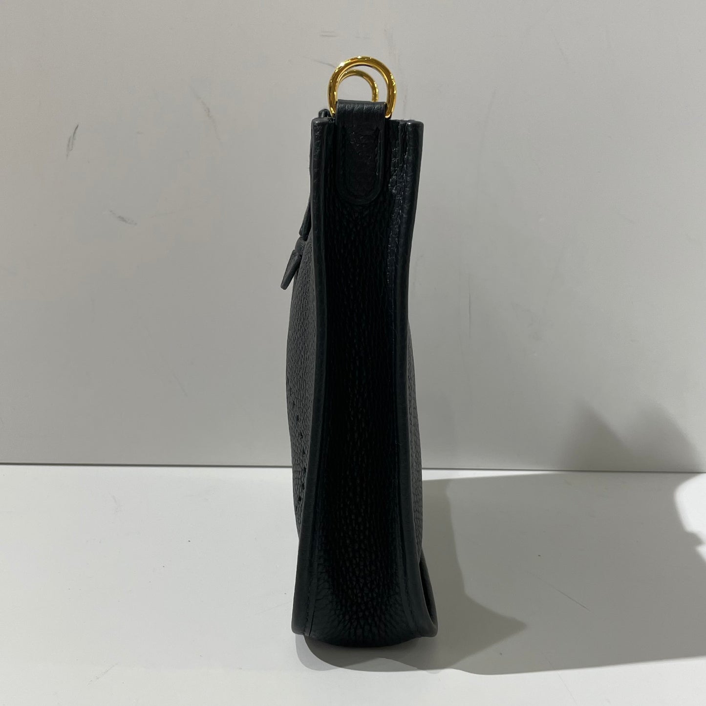 Hermès - Evelyne - Leather - Black - (mini)