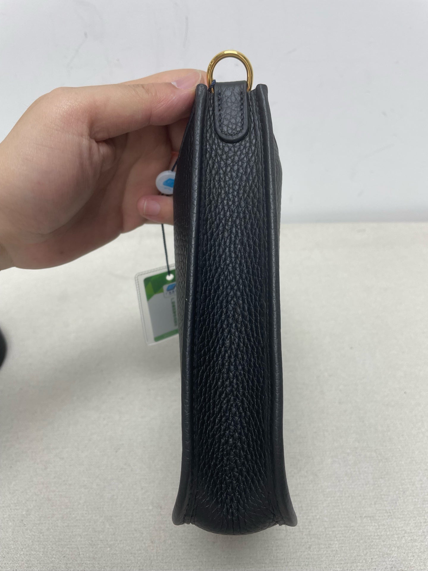 Hermès - Evelyne - Leather - Black - (mini)