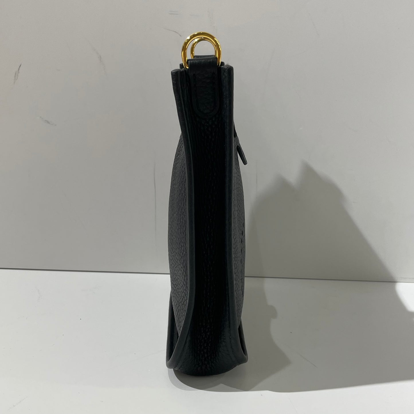 Hermès - Evelyne - Leather - Black - (mini)