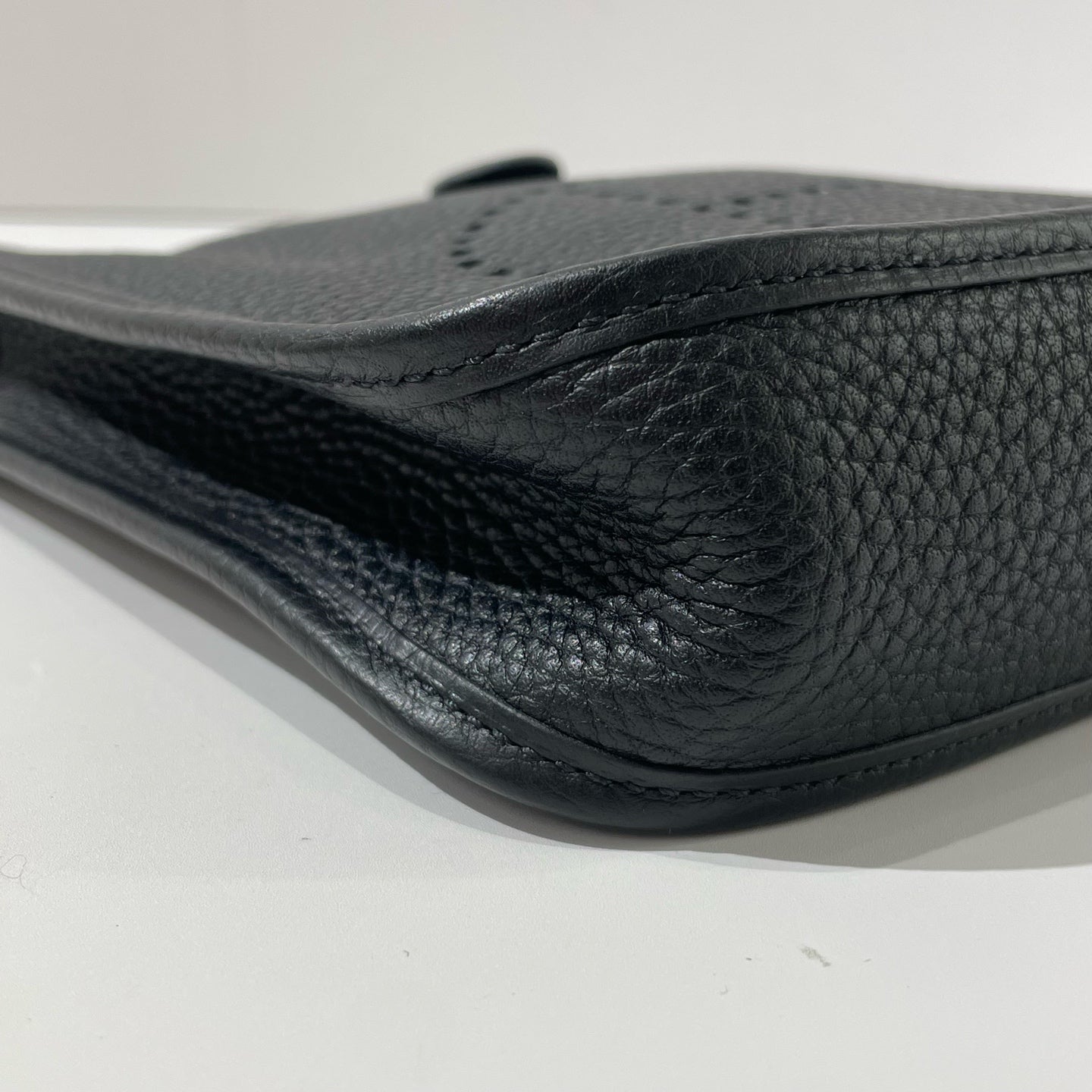 Hermès - Evelyne - Leather - Black - (mini)