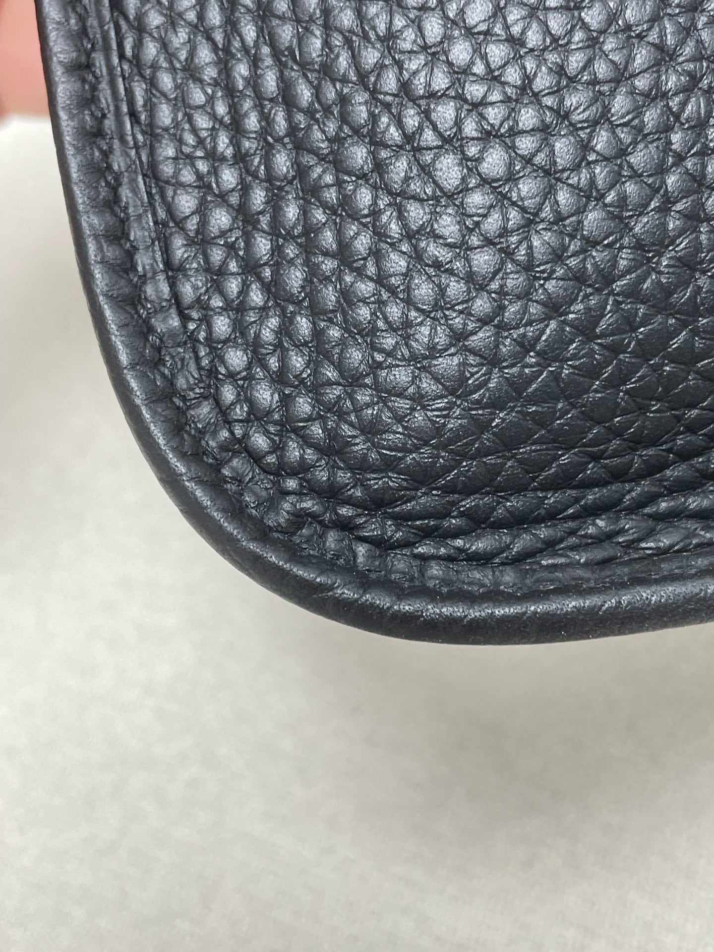 Hermès - Evelyne - Leather - Black - (mini)
