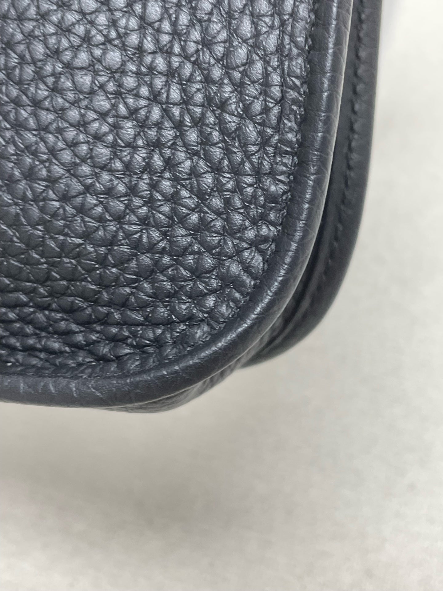 Hermès - Evelyne - Leather - Black - (mini)