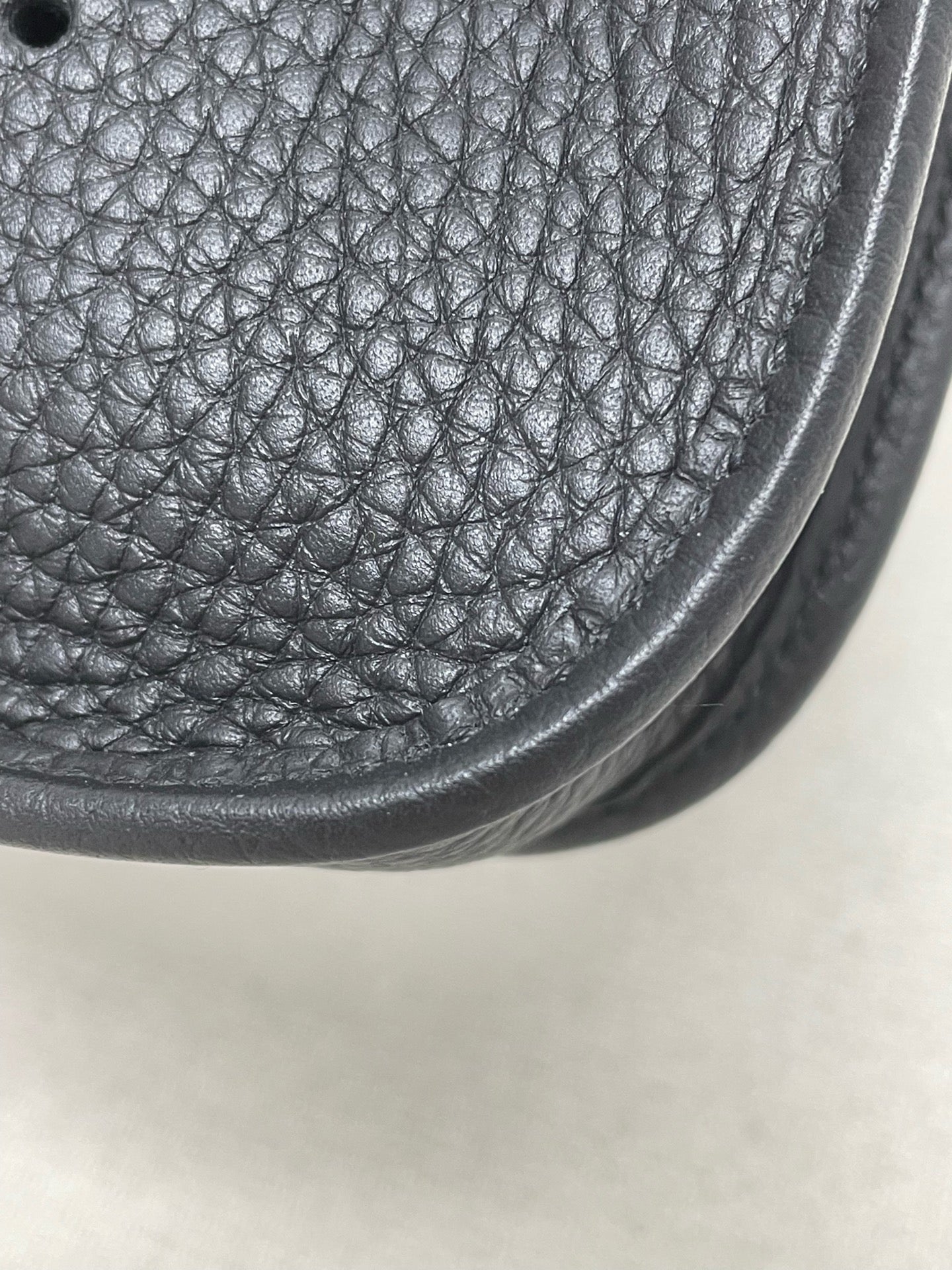 Hermès - Evelyne - Leather - Black - (mini)