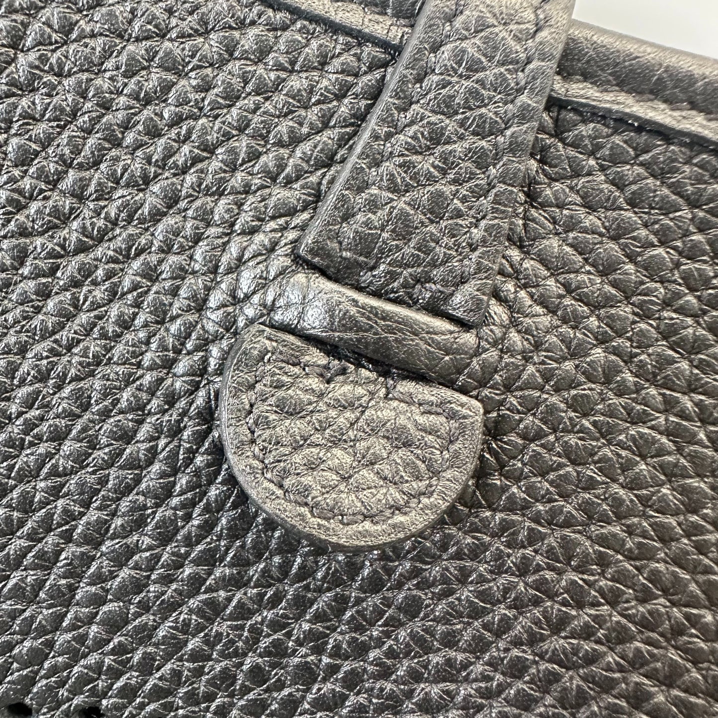 Hermès - Evelyne - Leather - Black - (mini)