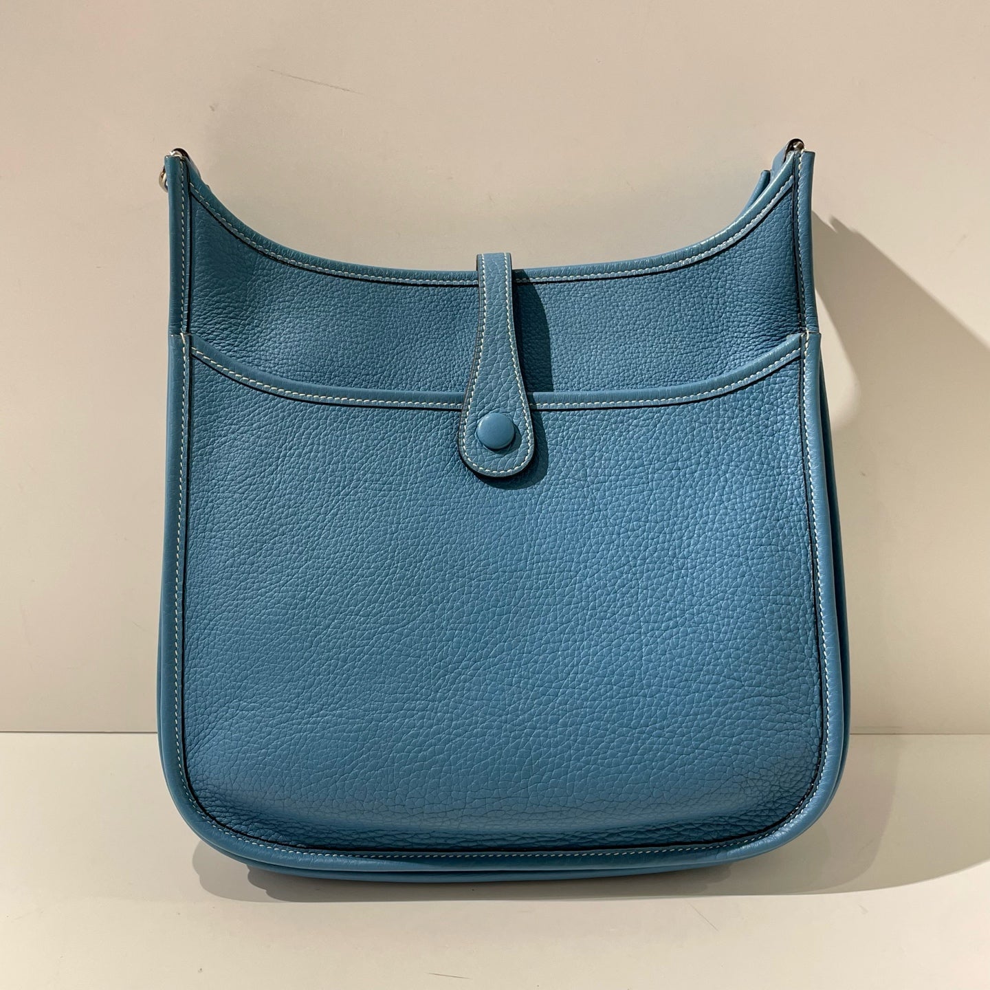 Hermes - Evelyne - Leather - Blue - (medium)
