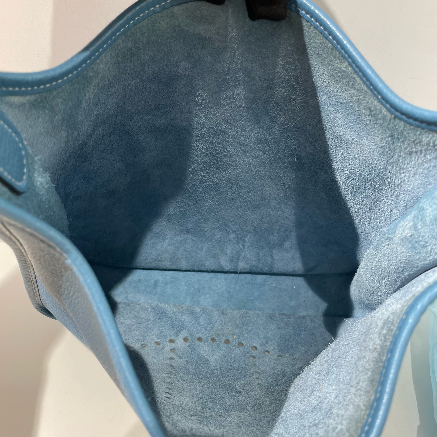 Hermes - Evelyne - Leather - Blue - (medium)