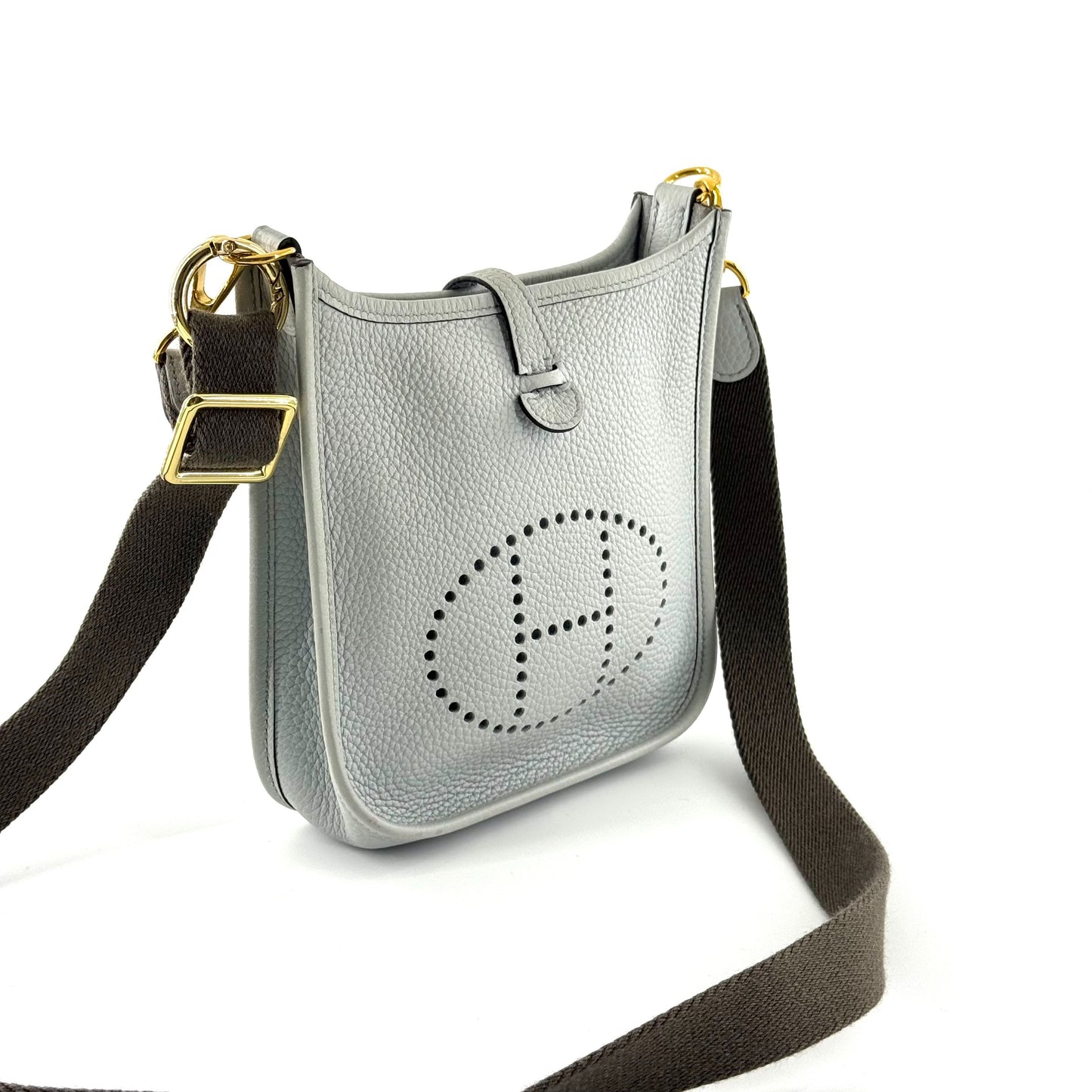 Hermès - Evelyne - Leather - Blue - (mini)