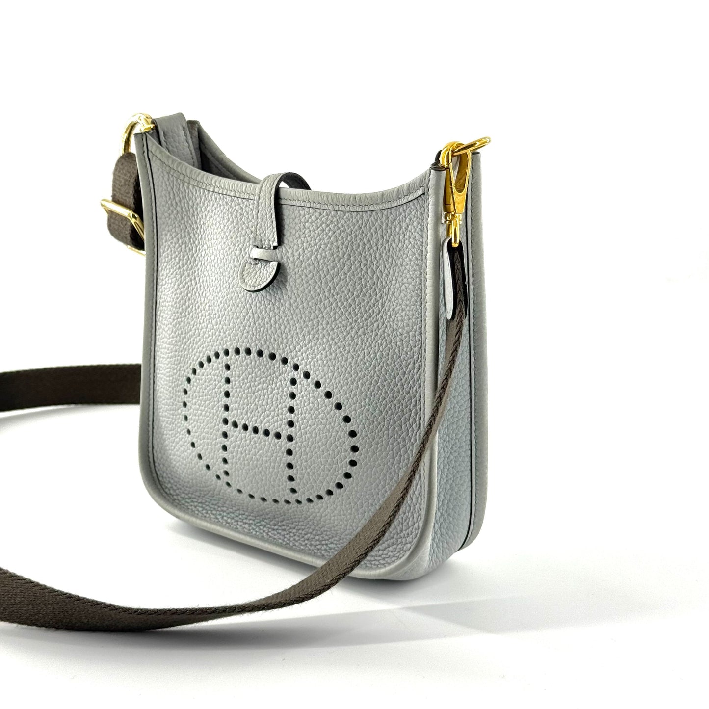 Hermès - Evelyne - Leather - Blue - (mini)