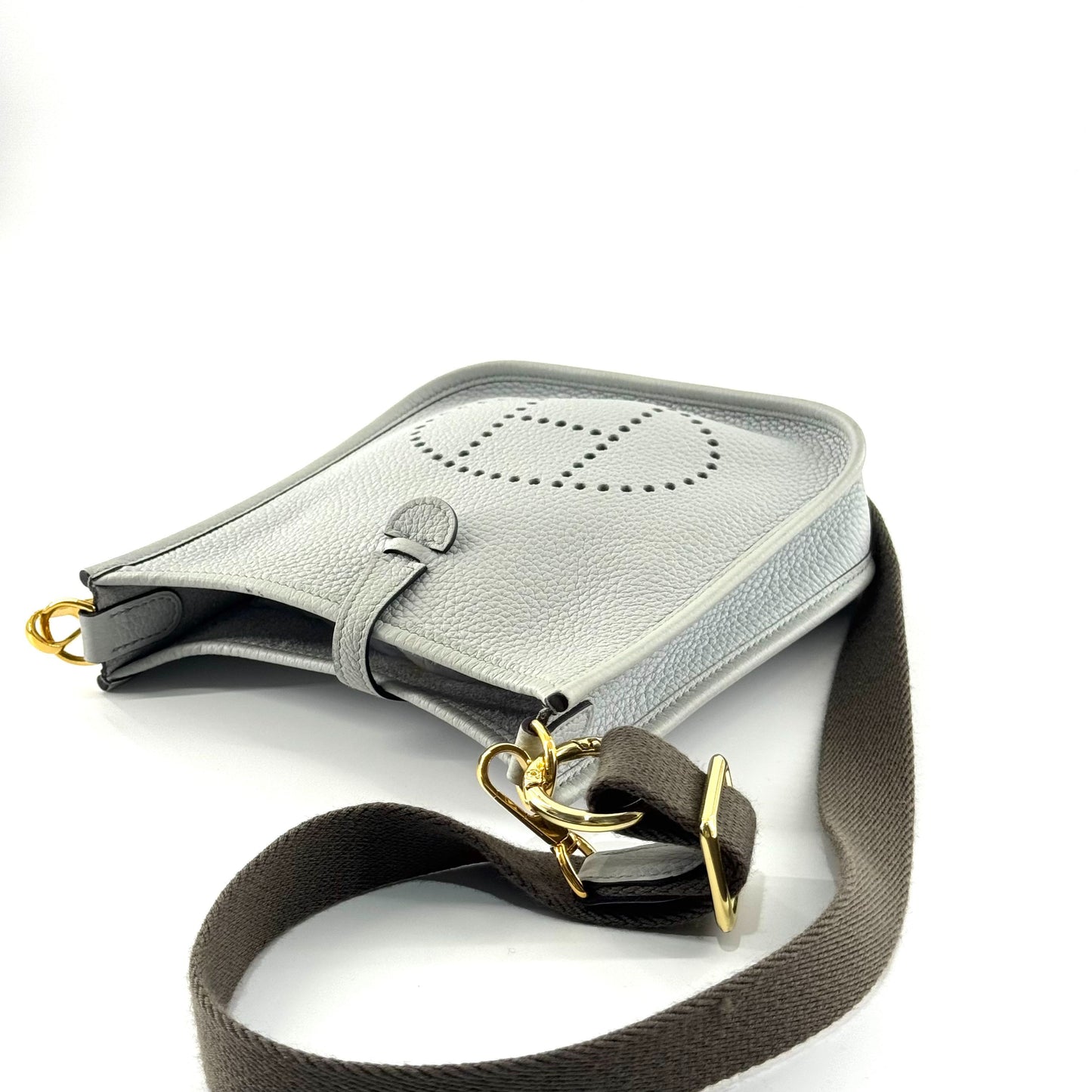 Hermès - Evelyne - Leather - Blue - (mini)
