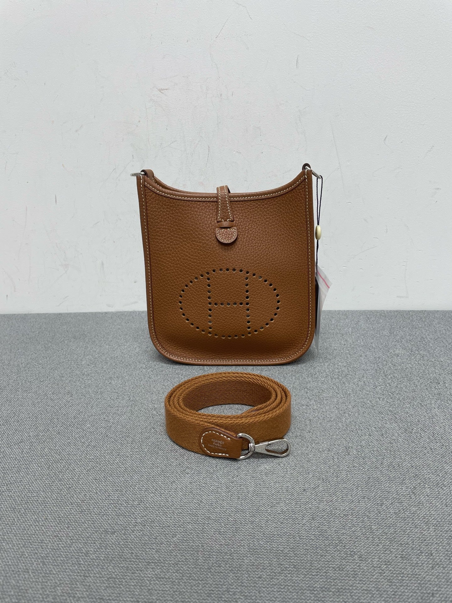 Hermès - Evelyne - Leather - Brown - (mini)