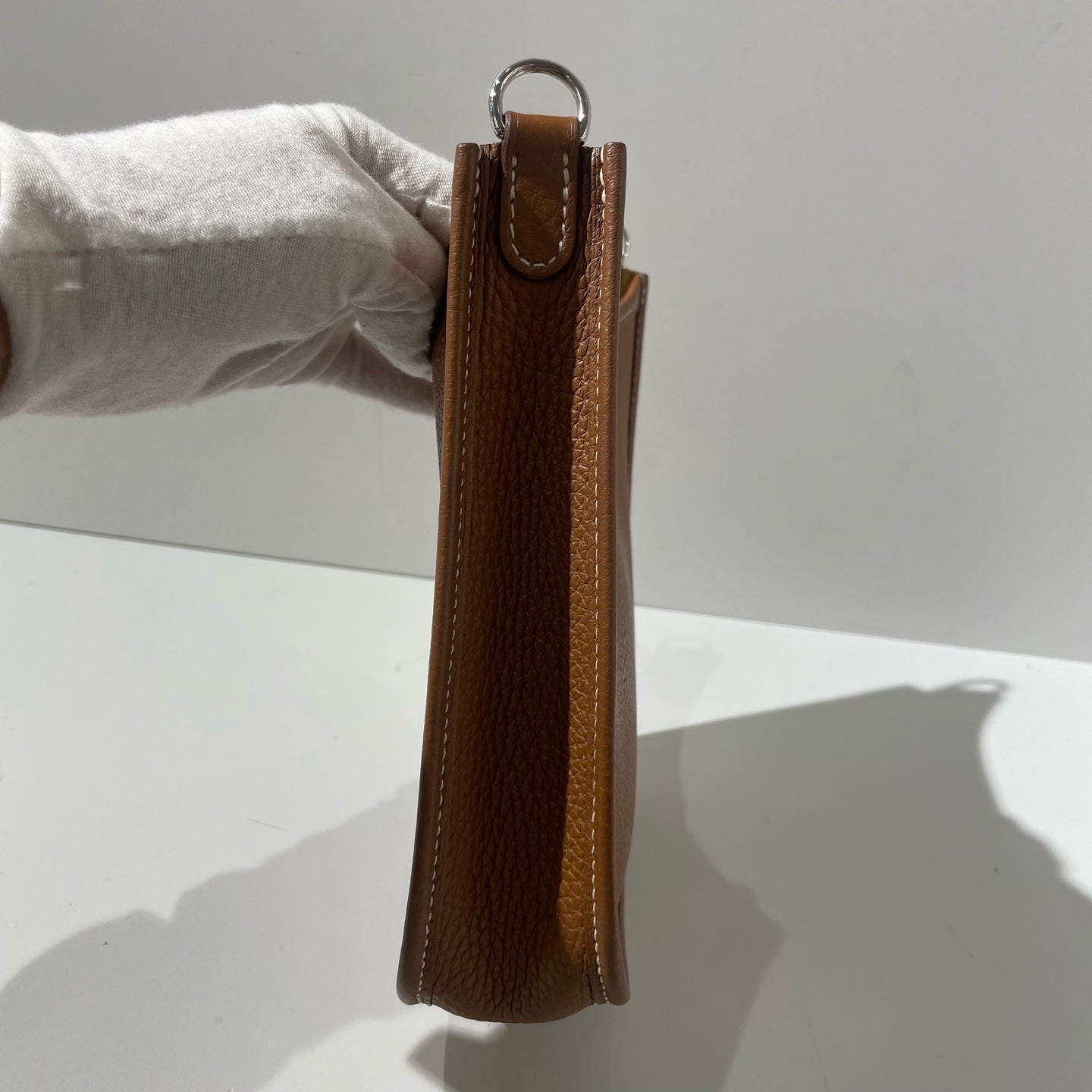 Hermes - Evelyne - Leather - Brown - (mini)