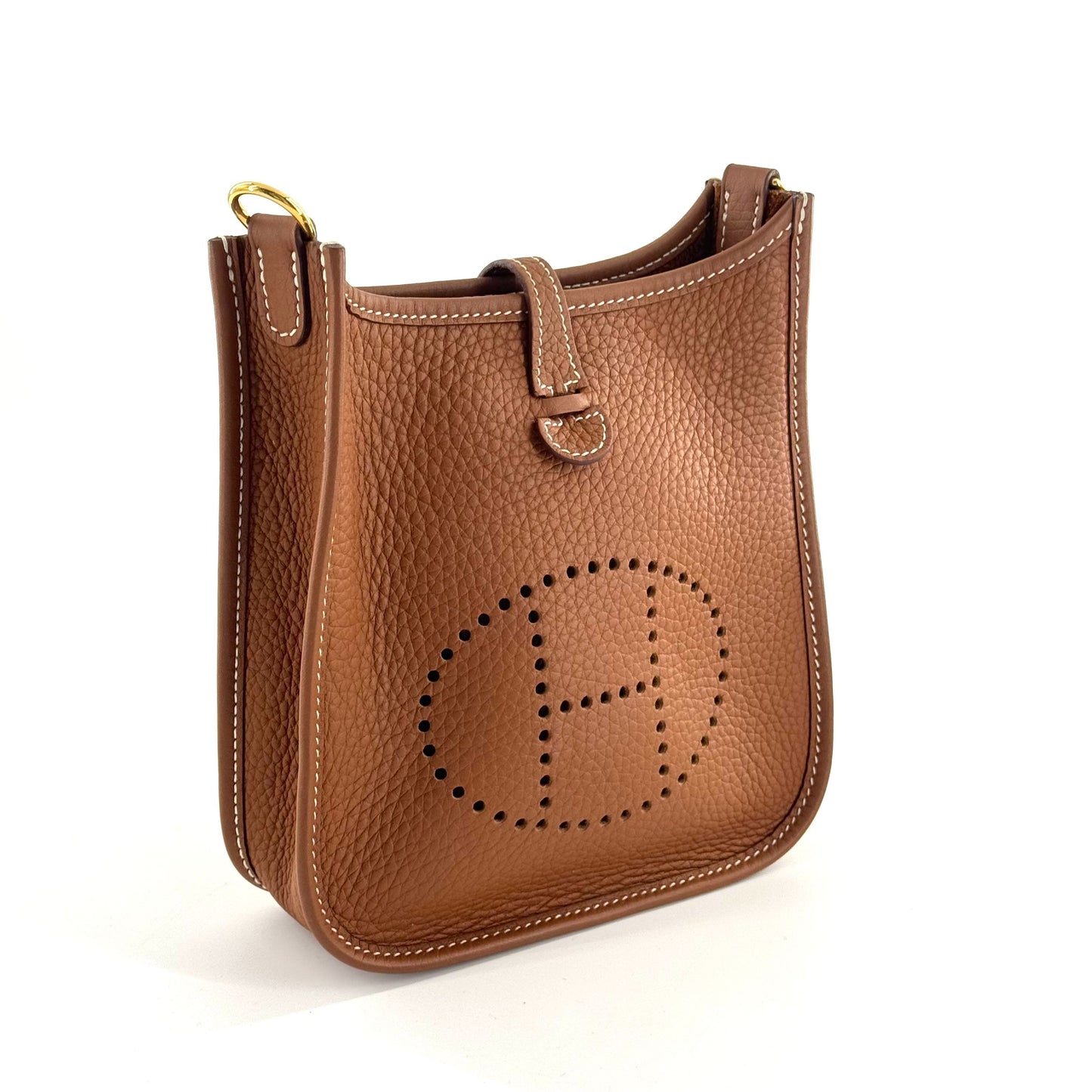 Hermès - Evelyne - Leather - Brown - (mini)
