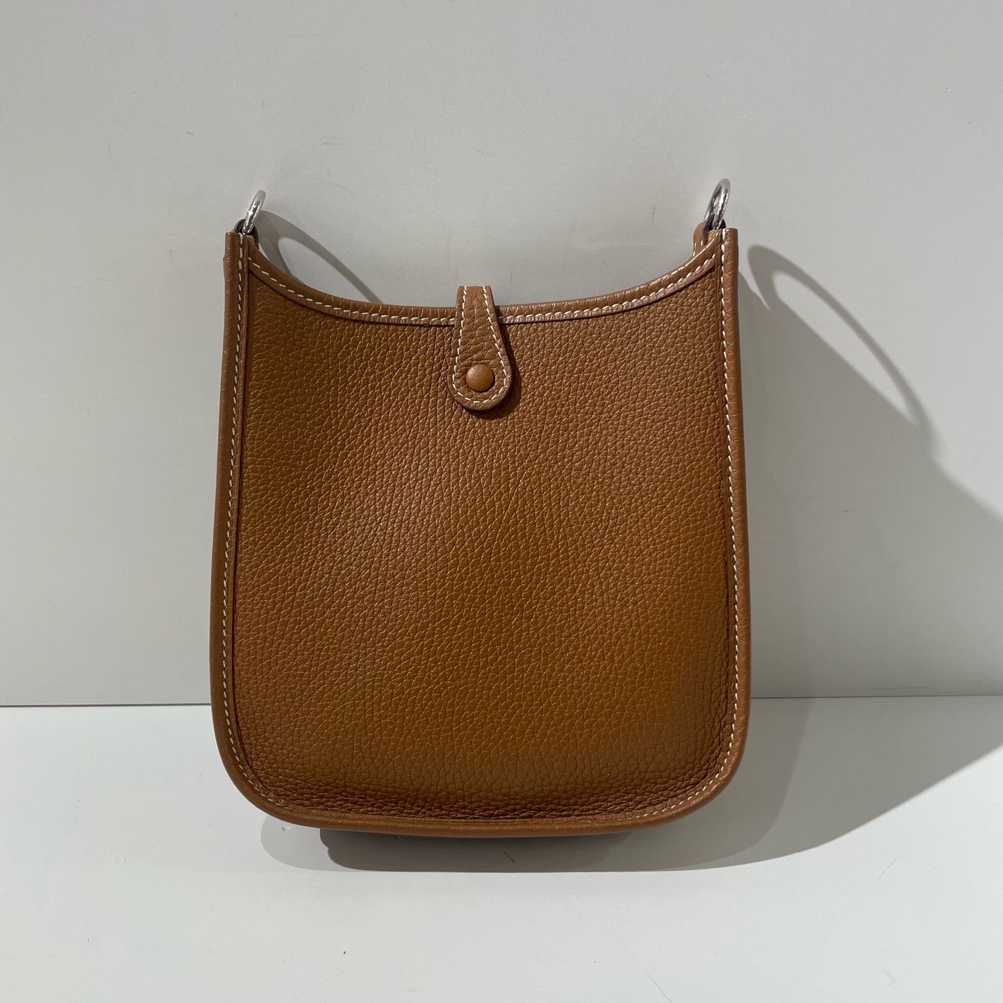 Hermes - Evelyne - Leather - Brown - (mini)