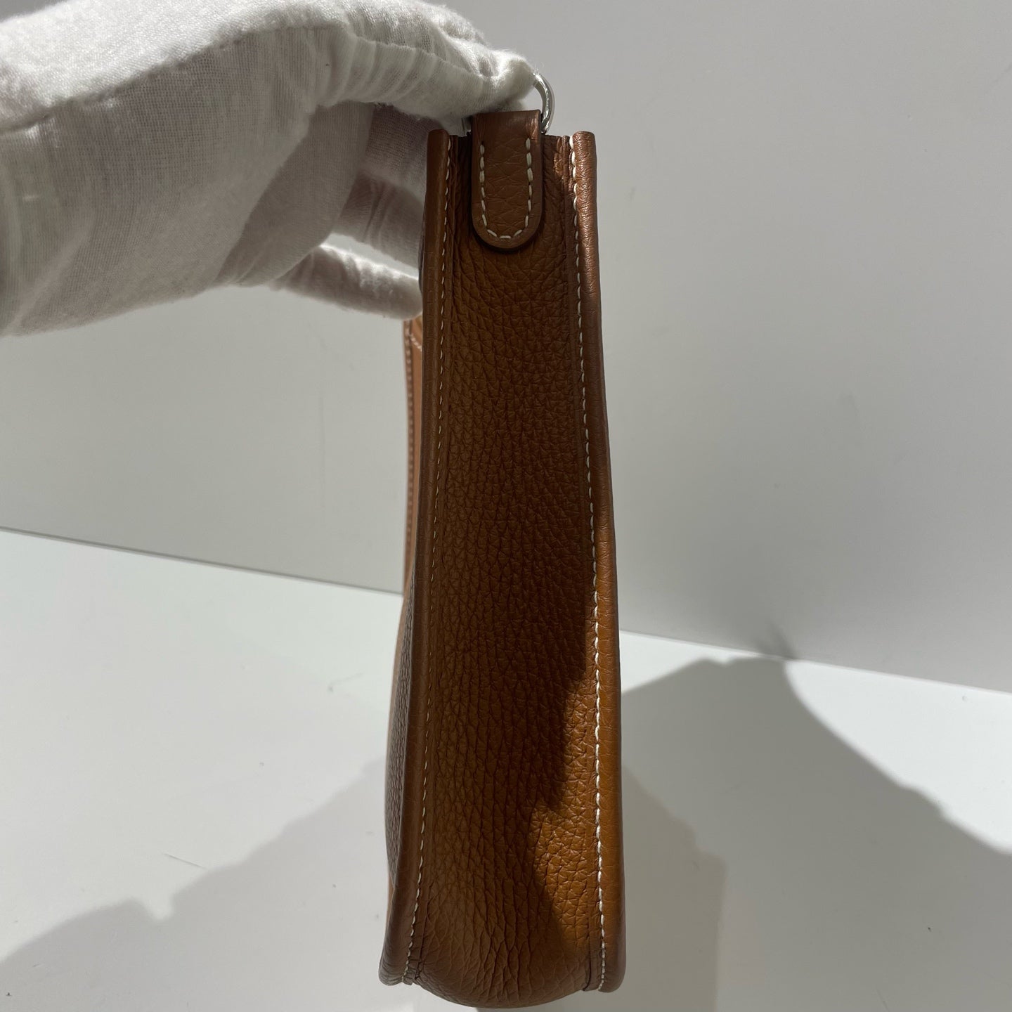Hermes - Evelyne - Leather - Brown - (mini)