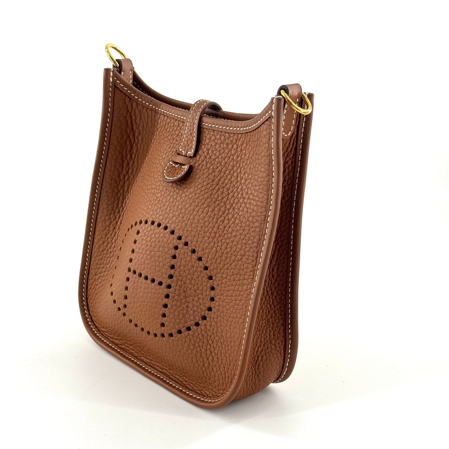 Hermès - Evelyne - Leather - Brown - (mini)