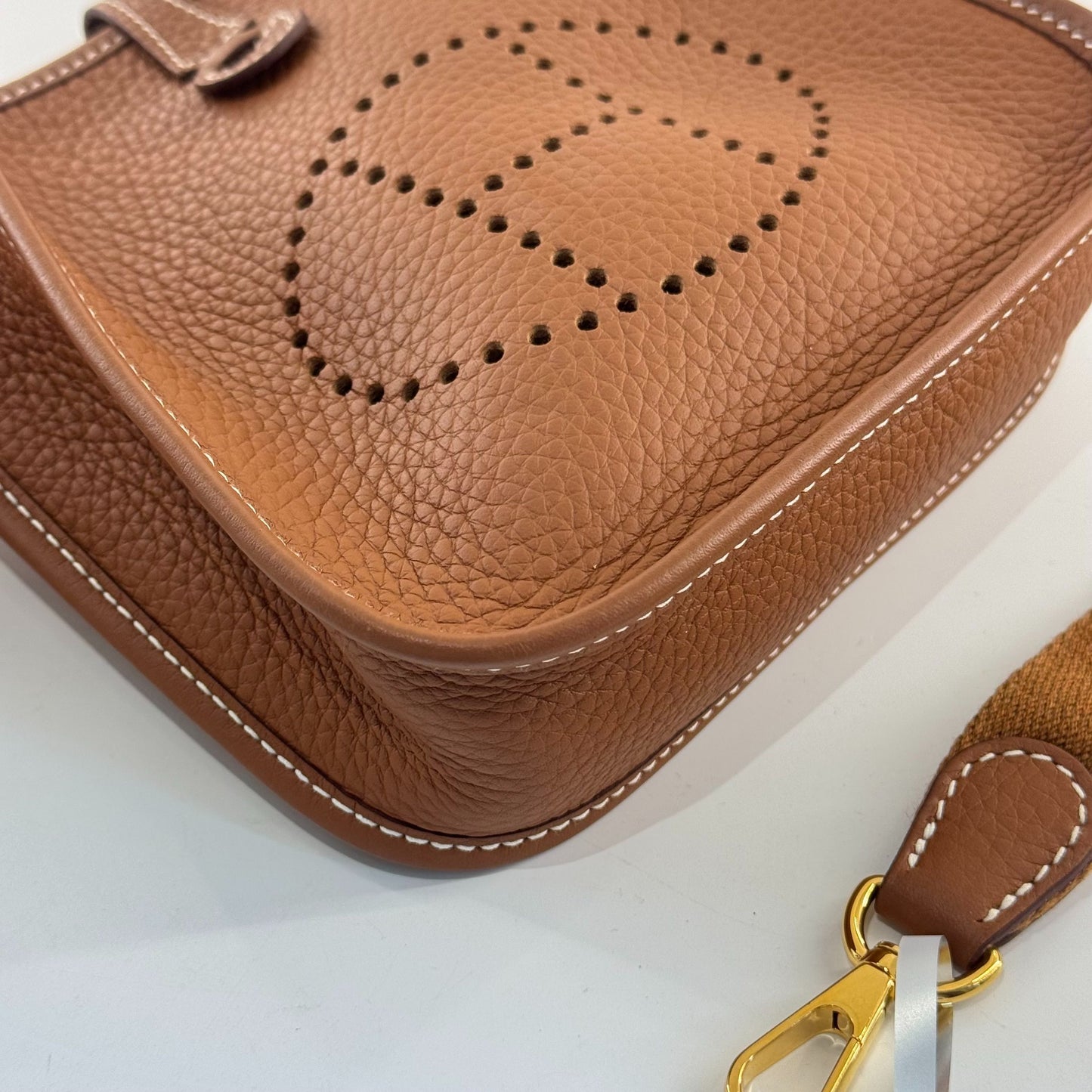 Hermès - Evelyne - Leather - Brown - (mini)