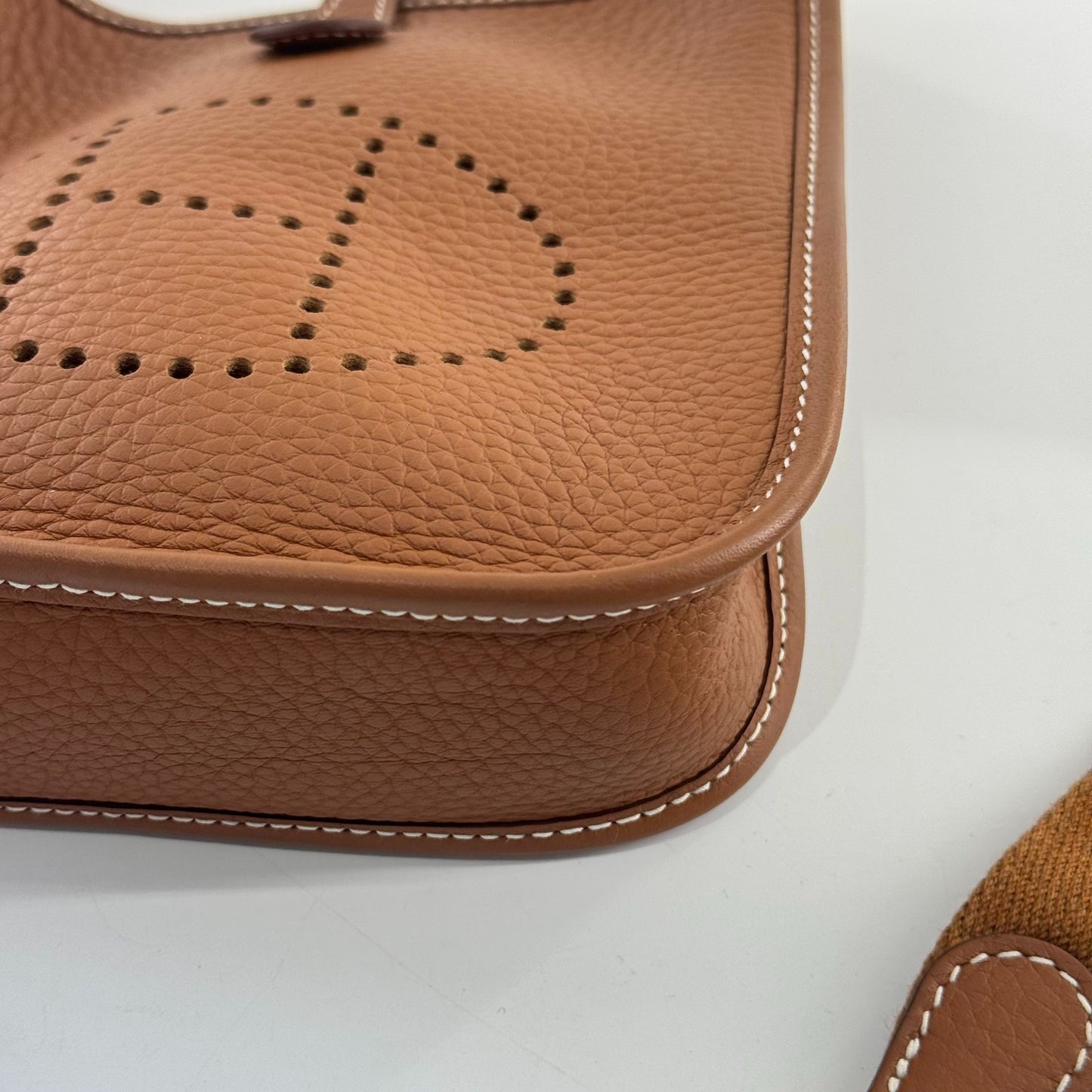 Hermès - Evelyne - Leather - Brown - (mini)