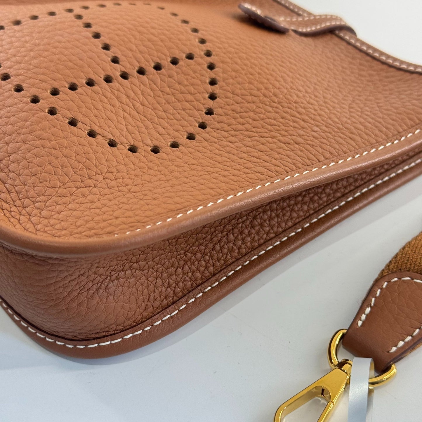 Hermès - Evelyne - Leather - Brown - (mini)